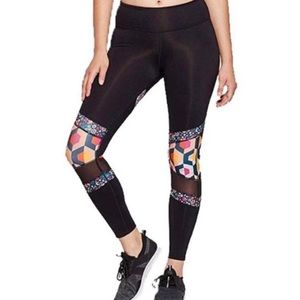JoyLab Floral Geometric Print Leggings XS